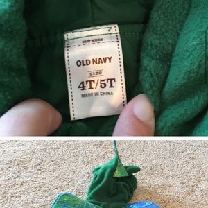 Boys size 4/5T Old Navy Dragon costume